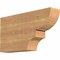 Ekena Millwork Ridgewood Smooth Rafter Tail, Western Red Cedar, 3 1/2"W x 10"H x 18"L RFT04X10X18RID00SWR - alternate 1